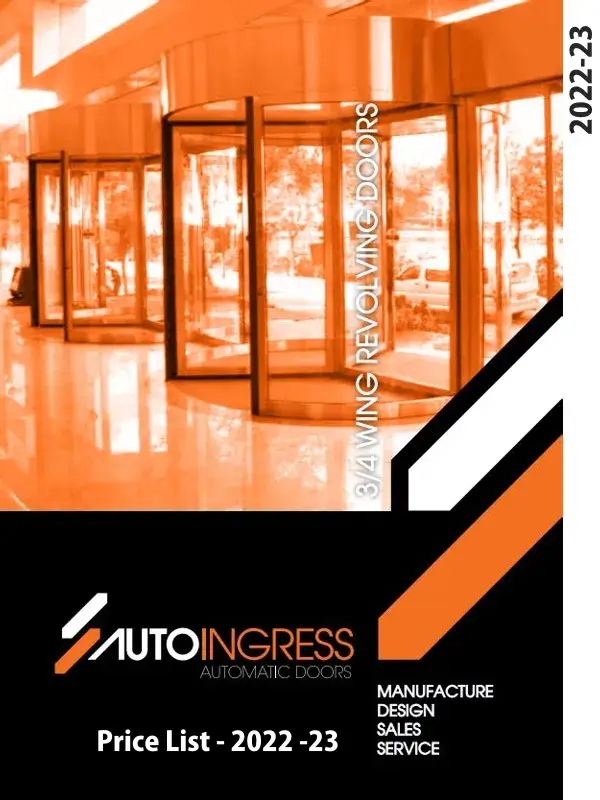 Autoingress Automatic Door Price List 2022